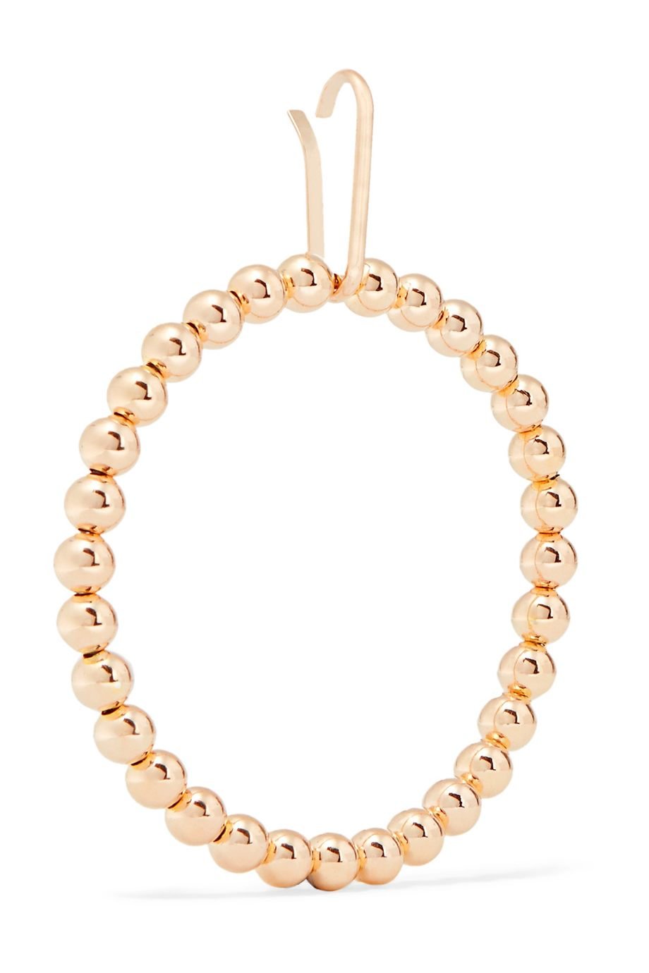 Liquid Hoops gold-plated earrings (3)
