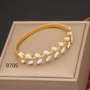 Brazalete Rígido Hojas - Modelo 9705